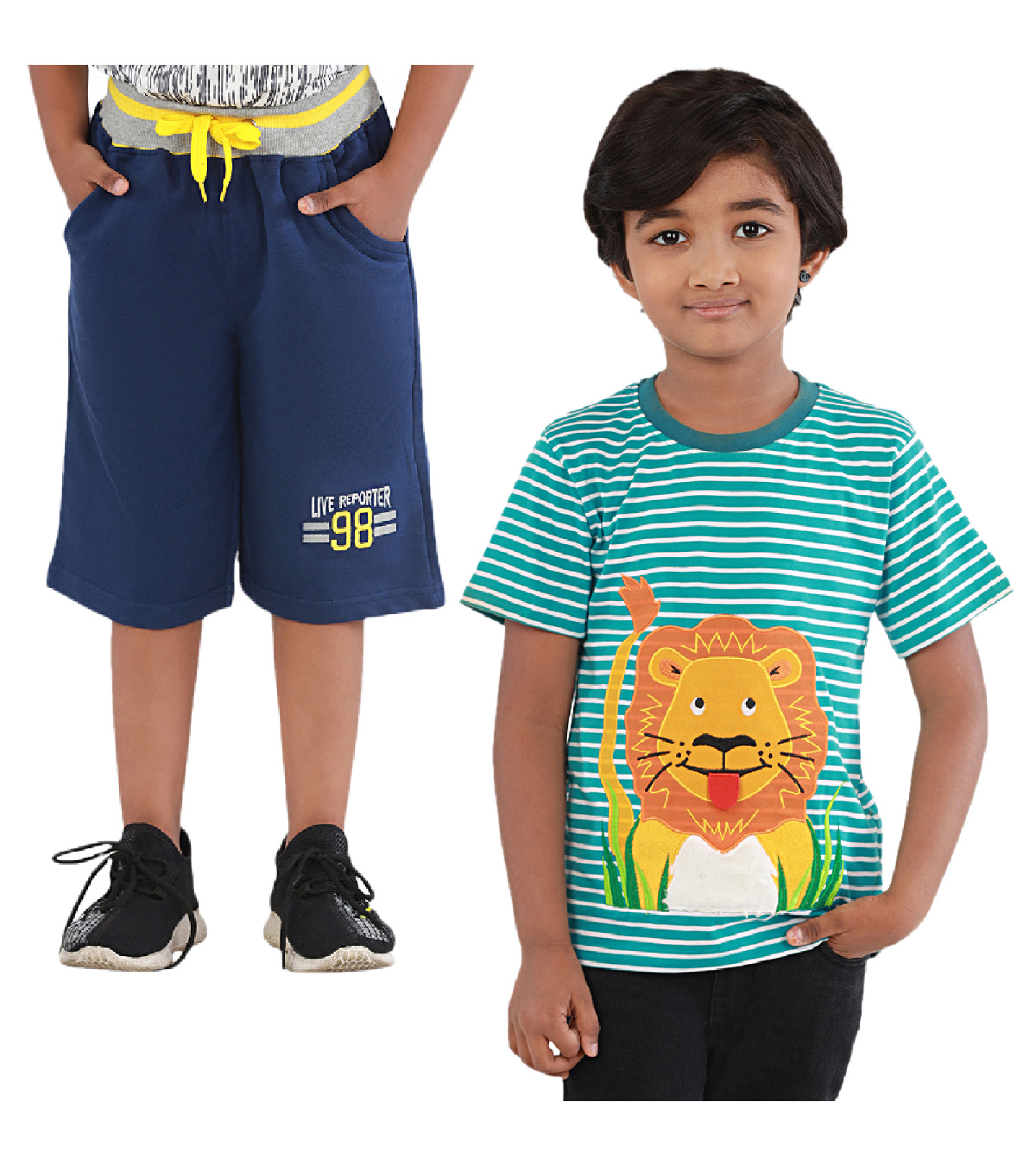 Exclusive boys T-shirt and Shorts Combo